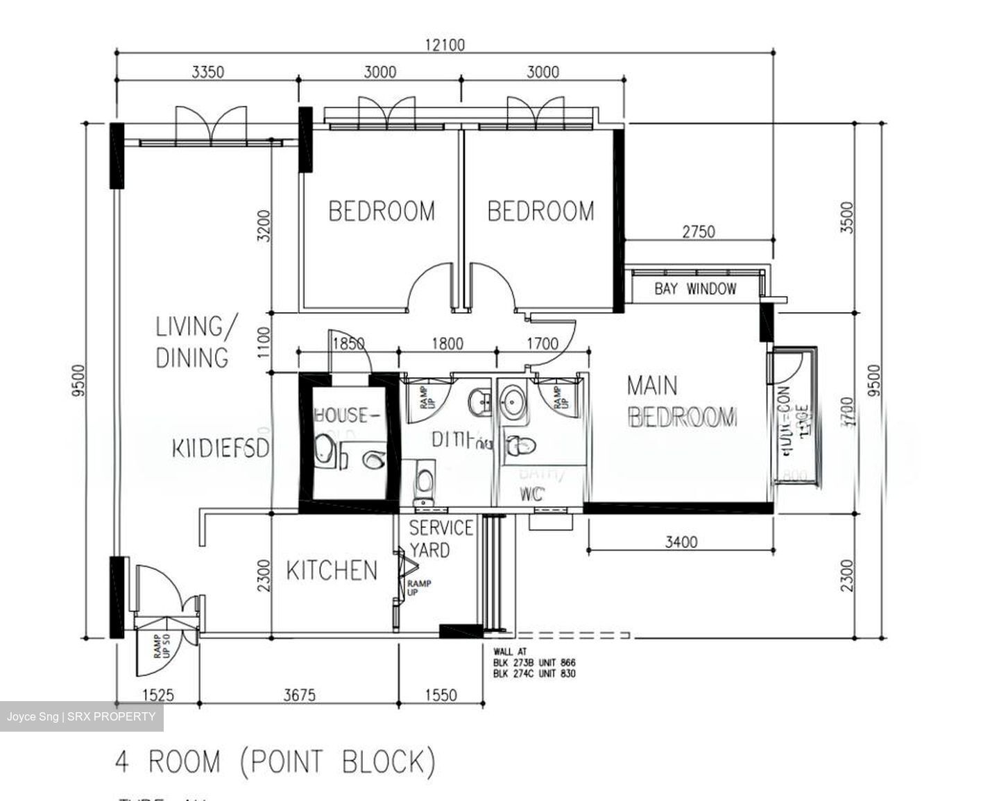 Blk 274C Punggol Regalia (Punggol), HDB 4 Rooms #576696411